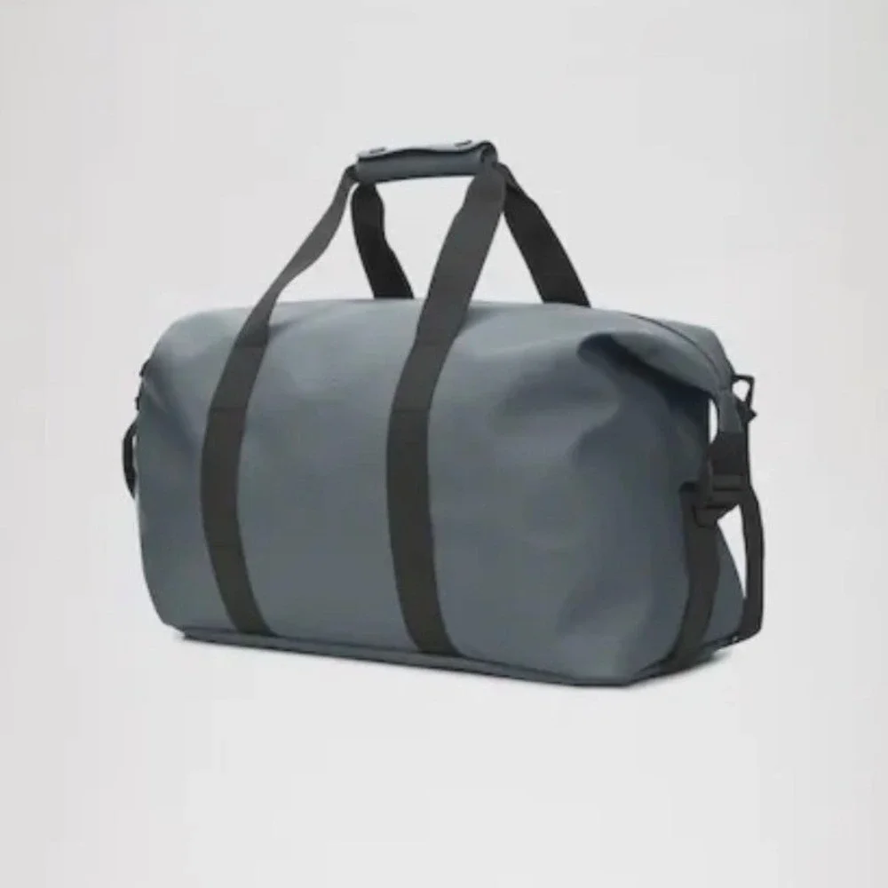 Rains Hilo Weekend Bag W3 Gray Waterproof Duffel Travel Bag  NEW